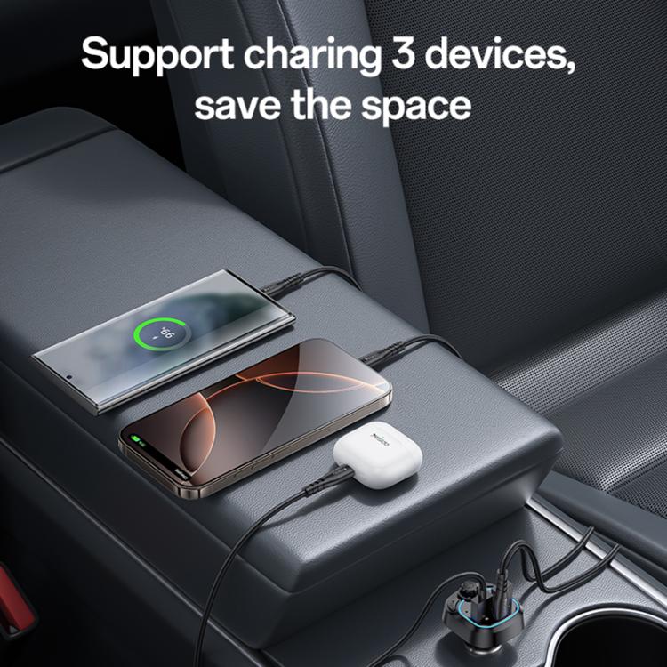 Yesido Y70 Car Bluetooth FM Transmitter(Black) - Bluetooth Car Kits by Yesido | Online Shopping South Africa | PMC TechLife | Buy Now Pay Later Mobicred