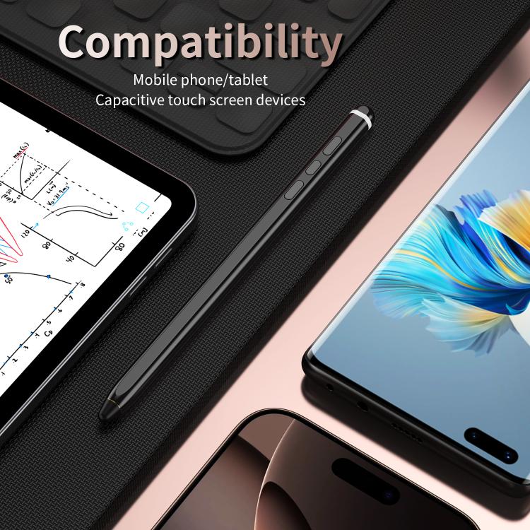 C1 Multifunctional Bluetooth Capacitive Pen for Mobile Phones / Tablets PC(Black) - Stylus Pen by PMC TechLife | Online Shopping South Africa | PMC TechLife | Buy Now Pay Later Mobicred