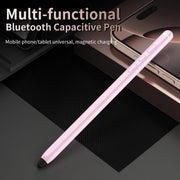 C1 Multifunctional Bluetooth Capacitive Pen for Mobile Phones / Tablets PC(Pink)