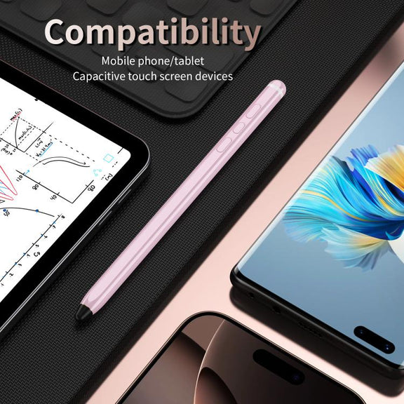 C1 Multifunctional Bluetooth Capacitive Pen for Mobile Phones / Tablets PC(Pink)