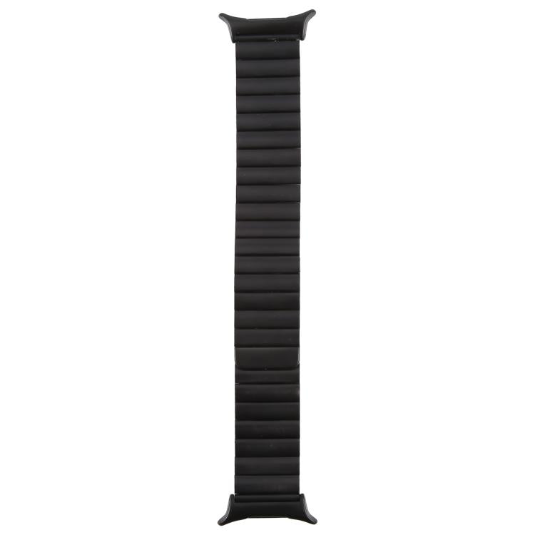 For Samsung Galaxy Watch Ultra 47mm Bamboo Stainless Steel Magnetic Watch Band(Black) - Watch Bands by PMc TechLife | Online Shopping South Africa | PMc TechLife | Buy Now Pay Later Mobicred