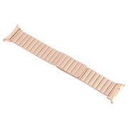 For Samsung Galaxy Watch Ultra 47mm Bamboo Stainless Steel Magnetic Watch Band(Rose Gold)