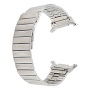 For Samsung Galaxy Watch Ultra 47mm Bamboo Stainless Steel Magnetic Watch Band(Sliver)