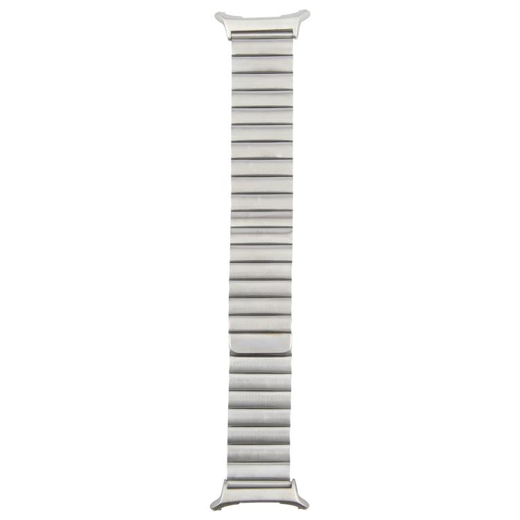 For Samsung Galaxy Watch Ultra 47mm Bamboo Stainless Steel Magnetic Watch Band(Sliver)