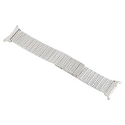 For Samsung Galaxy Watch Ultra 47mm Bamboo Stainless Steel Magnetic Watch Band(Sliver)