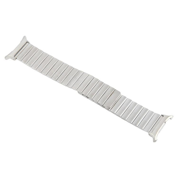 For Samsung Galaxy Watch Ultra 47mm Bamboo Stainless Steel Magnetic Watch Band(Sliver)