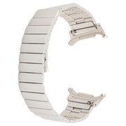 For Samsung Galaxy Watch Ultra 47mm Bamboo Stainless Steel Magnetic Watch Band(Starlight)