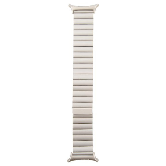 For Samsung Galaxy Watch Ultra 47mm Bamboo Stainless Steel Magnetic Watch Band(Starlight)