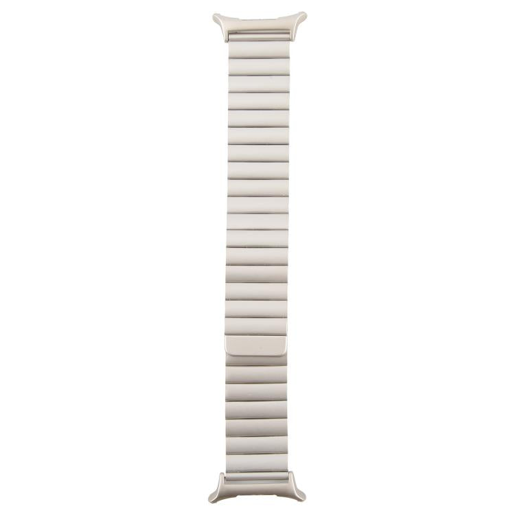 For Samsung Galaxy Watch Ultra 47mm Bamboo Stainless Steel Magnetic Watch Band(Starlight)