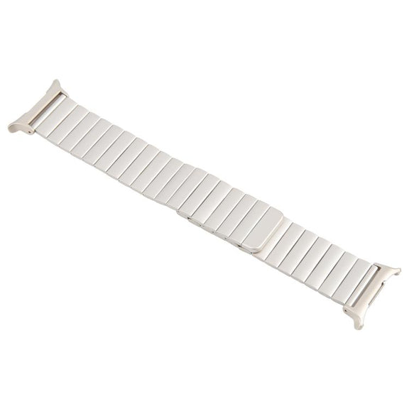For Samsung Galaxy Watch Ultra 47mm Bamboo Stainless Steel Magnetic Watch Band(Starlight)