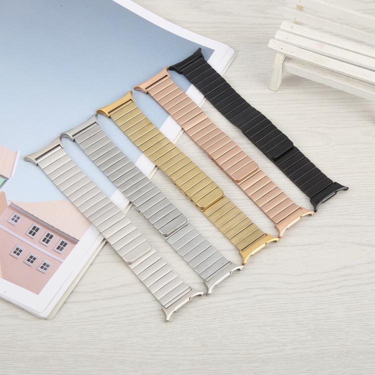 For Samsung Galaxy Watch Ultra 47mm Bamboo Stainless Steel Magnetic Watch Band(Starlight)