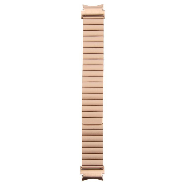For Samsung Galaxy Watch 7 / 6 / 5 / 4 Bamboo Magnetic Quick Release Metal Watch Band(Rose Gold)