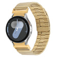 For Samsung Galaxy Watch 7 / 6 / 5 / 4 Bamboo Magnetic Quick Release Metal Watch Band(Gold) - free shipping - PMc TechLife - Order now!