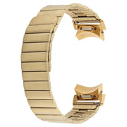 For Samsung Galaxy Watch 7 / 6 / 5 / 4 Bamboo Magnetic Quick Release Metal Watch Band(Gold)
