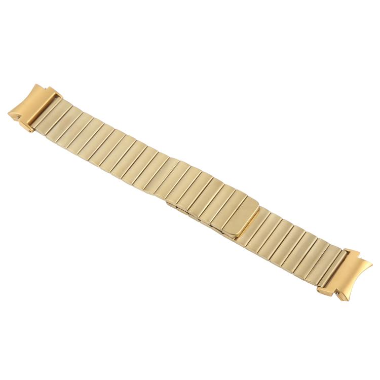 For Samsung Galaxy Watch 7 / 6 / 5 / 4 Bamboo Magnetic Quick Release Metal Watch Band(Gold)