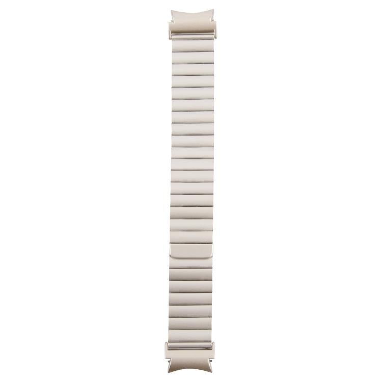 For Samsung Galaxy Watch 7 / 6 / 5 / 4 Bamboo Magnetic Quick Release Metal Watch Band(Starlight)