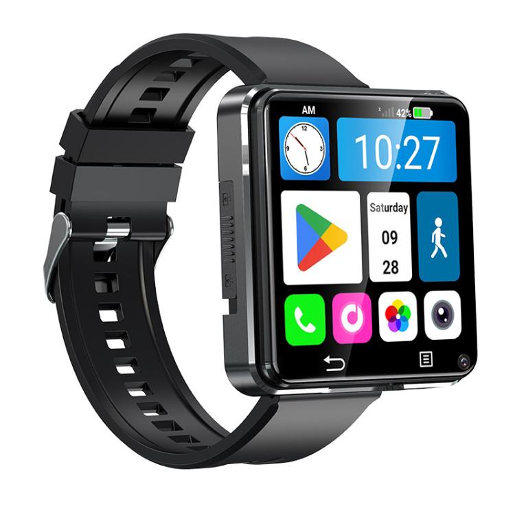 UNIWA DM180, 3GB+32GB, 2.64 inch Android 11 Smart Watch Phone, MT6739 Quad Core, Network: 4G(Black) - free shipping - PMC Jewellery - Order now!