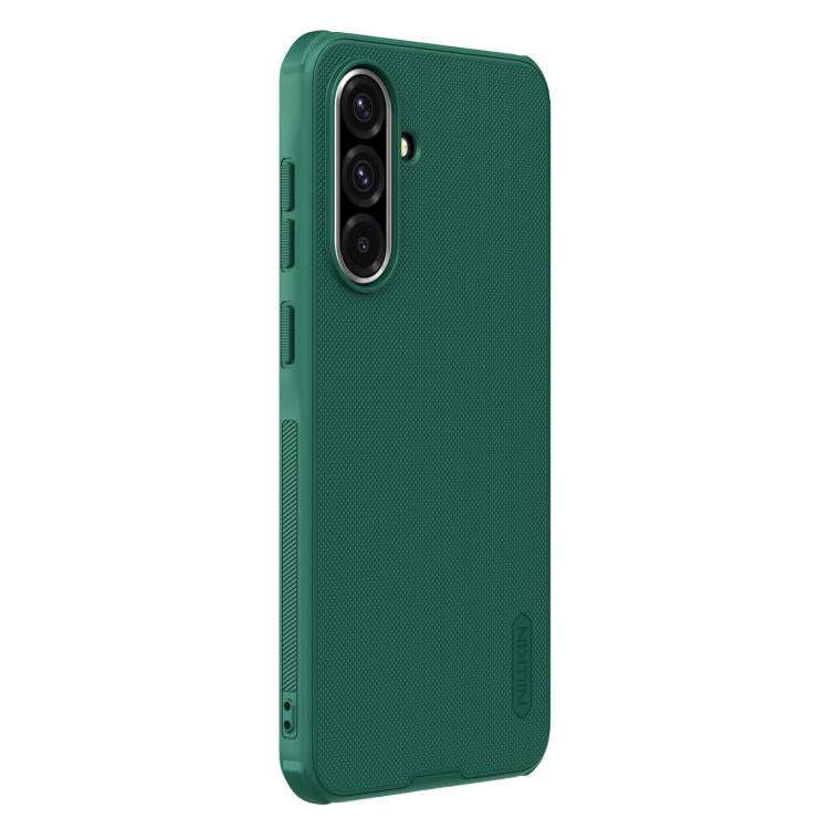 For Samsung Galaxy A36 5G NILLKIN Super Frosted Shield Pro PC + TPU Phone Case(Green) - Galaxy Phone Cases by NILLKIN | Online Shopping South Africa | PMc TechLife | Buy Now Pay Later Mobicred
