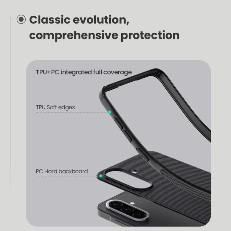For Samsung Galaxy A36 5G NILLKIN Super Frosted Shield Pro PC + TPU Phone Case(Green) - Galaxy Phone Cases by NILLKIN | Online Shopping South Africa | PMc TechLife | Buy Now Pay Later Mobicred