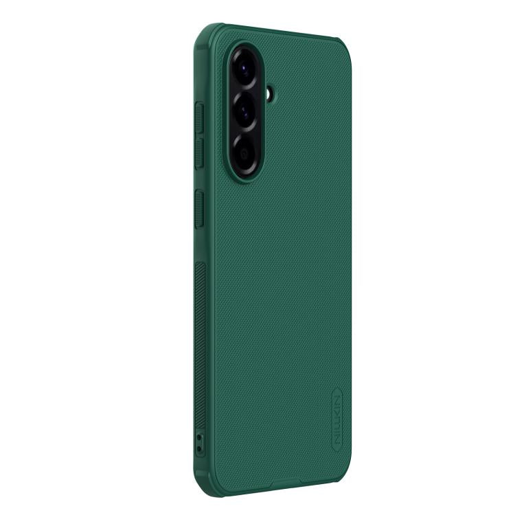 For Samsung Galaxy A56 5G NILLKIN Super Frosted Shield Pro PC + TPU Phone Case(Green) - Galaxy Phone Cases by NILLKIN | Online Shopping South Africa | PMc TechLife | Buy Now Pay Later Mobicred