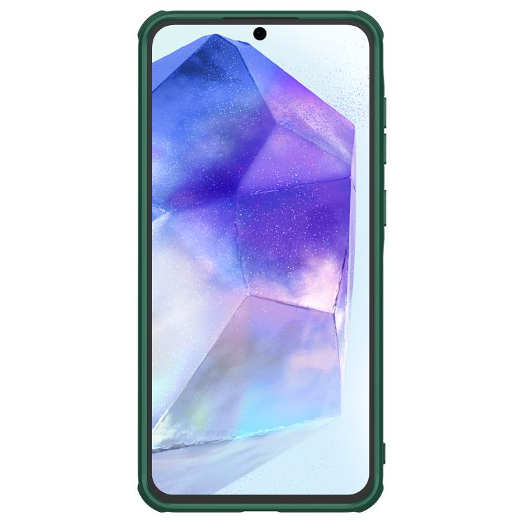 For Samsung Galaxy A56 5G NILLKIN Super Frosted Shield Pro PC + TPU Phone Case(Green) - Galaxy Phone Cases by NILLKIN | Online Shopping South Africa | PMc TechLife | Buy Now Pay Later Mobicred