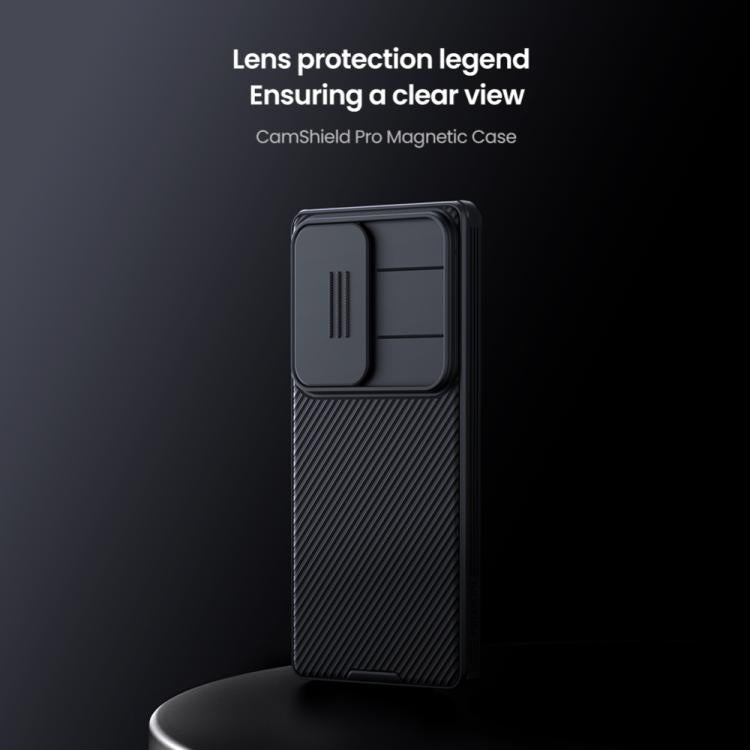 For Samsung Galaxy S25 Ultra 5G NILLKIN CamShield Pro Magnetic PC Phone Case(Black) - free shipping - PMc TechLife - Order now!