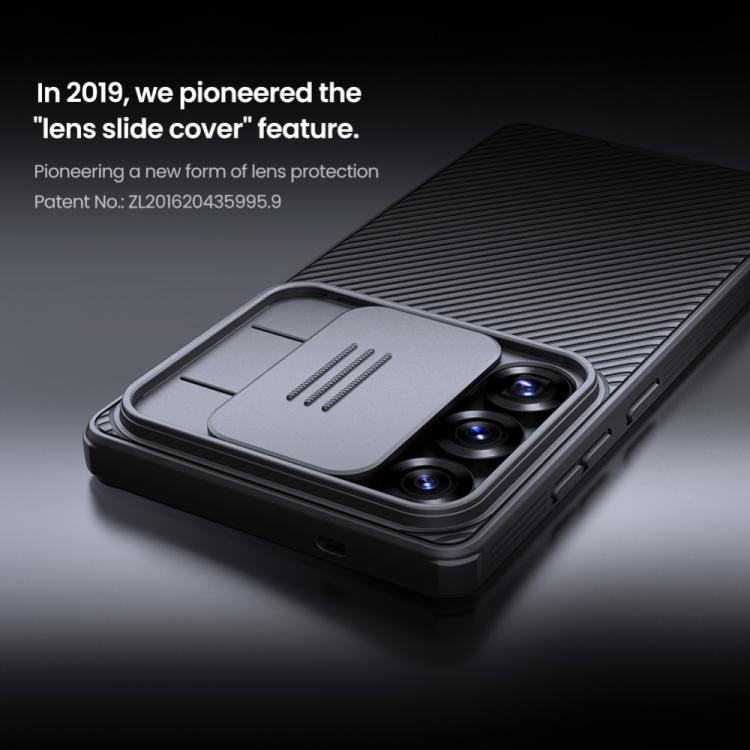 For Samsung Galaxy S25 Ultra 5G NILLKIN CamShield Pro Magnetic PC Phone Case(Black) - free shipping - PMc TechLife - Order now!