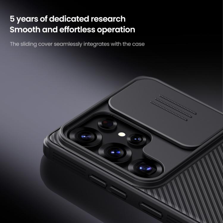 For Samsung Galaxy S25 Ultra 5G NILLKIN CamShield Pro Magnetic PC Phone Case(Black) - free shipping - PMc TechLife - Order now!