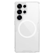 For Samsung Galaxy S25 Ultra 5G NILLKIN Ultra Clear Magsafe PC + TPU Phone Case(Transparent)