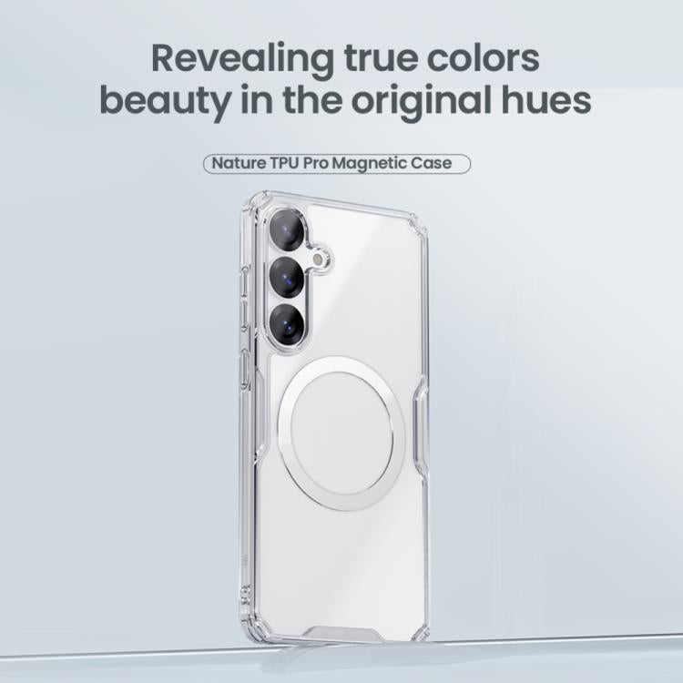 For Samsung Galaxy S25 5G NILLKIN Ultra Clear Magsafe PC + TPU Phone Case(Transparent) - Galaxy S25 5G Cases by NILLKIN | Online Shopping South Africa | PMc TechLife | Buy Now Pay Later Mobicred