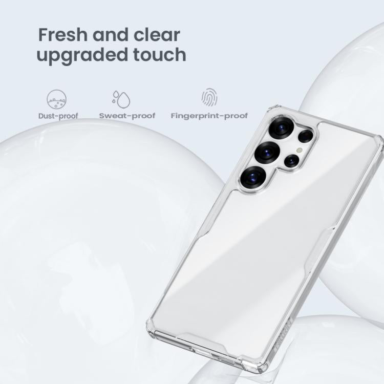 For Samsung Galaxy S25 Ultra 5G NILLKIN PC + TPU Phone Case(Transparent) - free shipping - PMc TechLife - Order now!