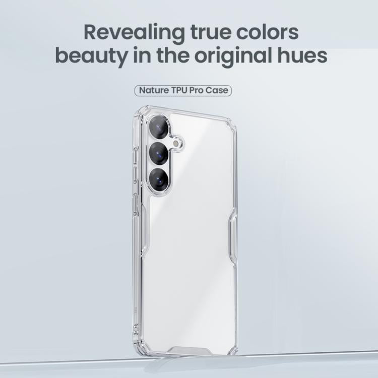 For Samsung Galaxy S25 5G NILLKIN PC + TPU Phone Case(Transparent)