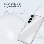 For Samsung Galaxy S25 5G NILLKIN PC + TPU Phone Case(Transparent)