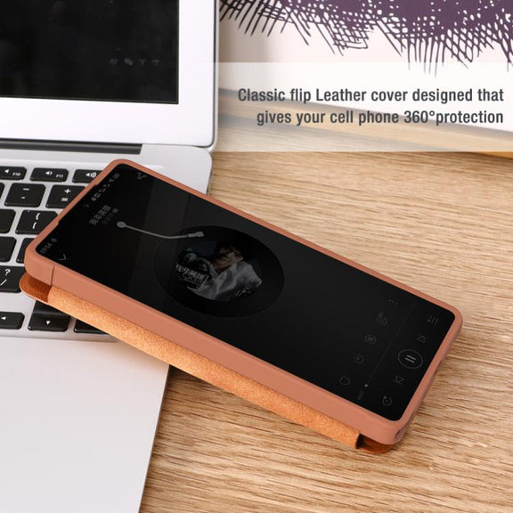 For Samsung Galaxy S25 Ultra 5G NILLKIN QIN Series Pro Sliding Camera Cover Design Leather Phone Case(Black)