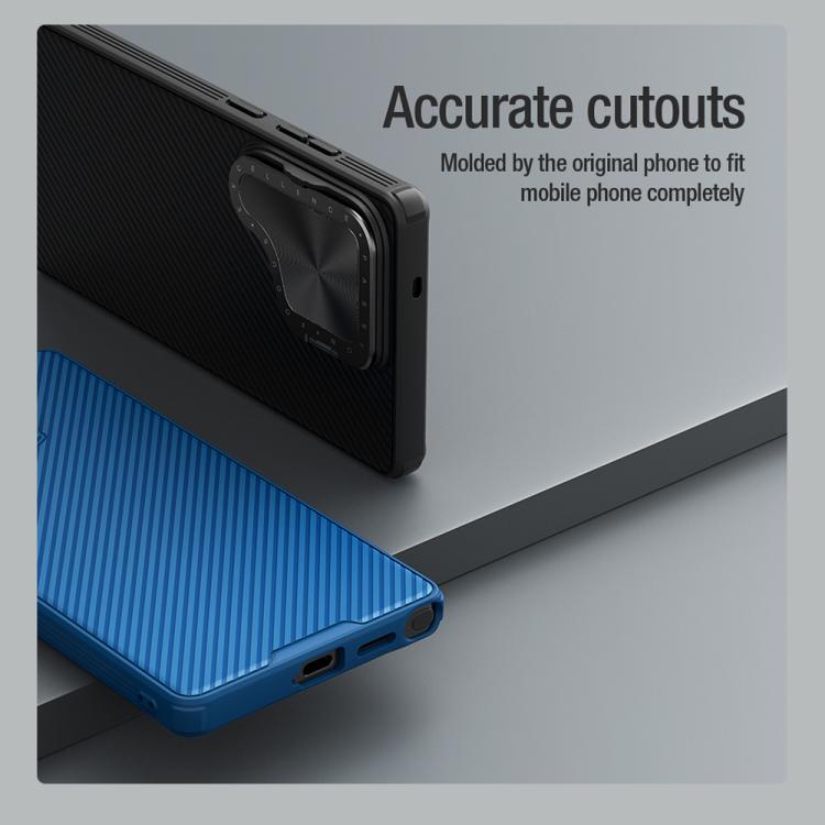 For Samsung Galaxy S25 Ultra 5G NILLKIN CamShield Prop MagSafe Magnetic PC Phone Case(Blue) - free shipping - PMc TechLife - Order now!