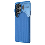 For Samsung Galaxy S25 Ultra 5G NILLKIN CamShield Prop MagSafe Magnetic PC Phone Case(Blue)