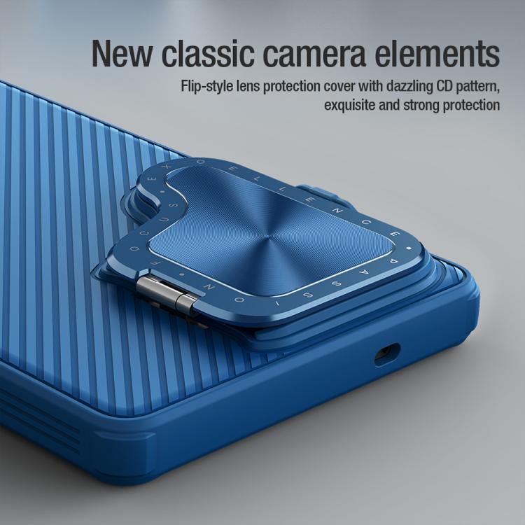 For Samsung Galaxy S25 Ultra 5G NILLKIN CamShield Prop MagSafe Magnetic PC Phone Case(Blue) - free shipping - PMc TechLife - Order now!