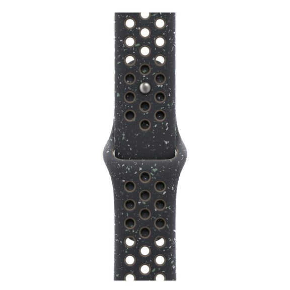 For Apple Watch 46mm / 49mm / 45mm / 44mm Coloful Silicone Watch Band(Midnight Black Brown)