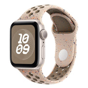 For Apple Watch 46mm / 49mm / 45mm / 44mm Coloful Silicone Watch Band(Sandstone Brown)