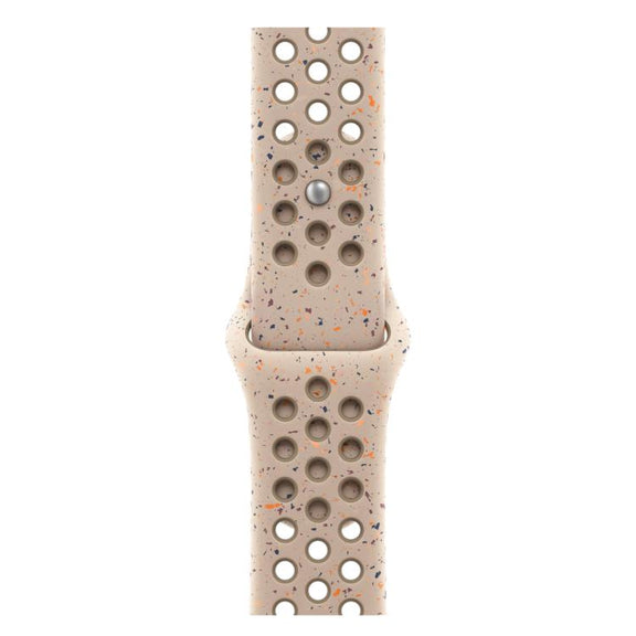 For Apple Watch 46mm / 49mm / 45mm / 44mm Coloful Silicone Watch Band(Sandstone Brown)