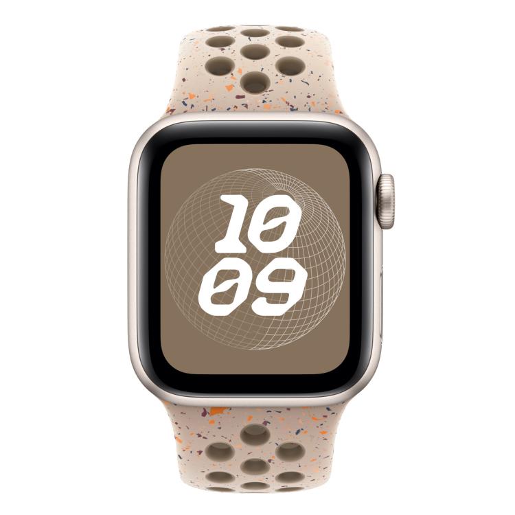 For Apple Watch 46mm / 49mm / 45mm / 44mm Coloful Silicone Watch Band(Sandstone Brown)