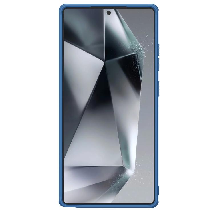 For Samsung Galaxy S25 Ultra 5G NILLKIN Frosted Shield Pro PC + TPU Phone Case(Blue)