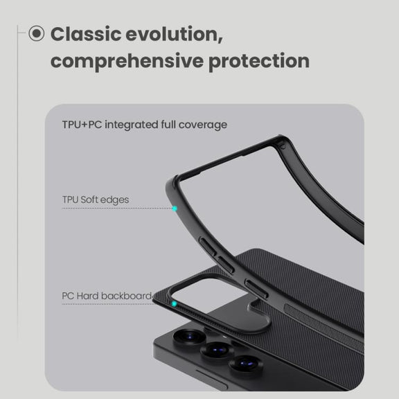 For Samsung Galaxy S25 Ultra 5G NILLKIN Frosted Shield Pro PC + TPU Phone Case(Green)