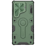 For Samsung Galaxy S25 Ultra 5G NILLKIN Black Rhino Prop PC Phone Case(Green)