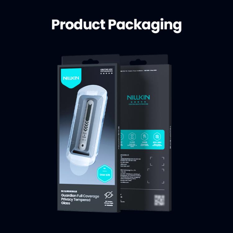 For Samsung Galaxy S25 5G NILLKIN Guardian Full Coverage Privacy Tempered Glass Film - free shipping - PMC Jewellery - Order now!