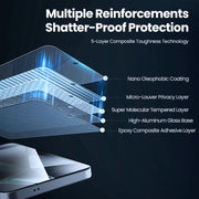 For Samsung Galaxy S25 5G NILLKIN Guardian Full Coverage Privacy Tempered Glass Film