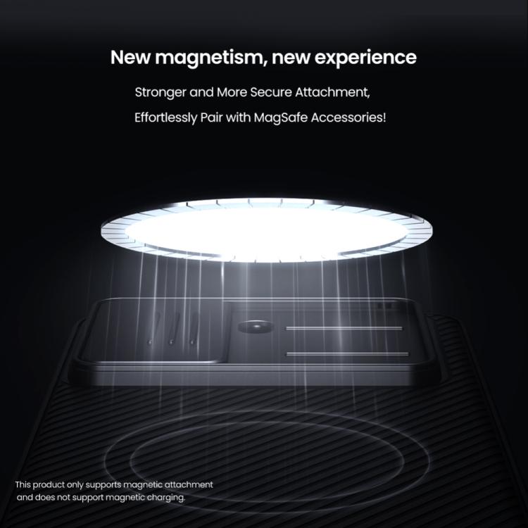 For Xiaomi Poco X7 Pro NILLKIN CamShield Pro Magnetic PC Phone Case(Black) - free shipping - PMc TechLife - Order now!