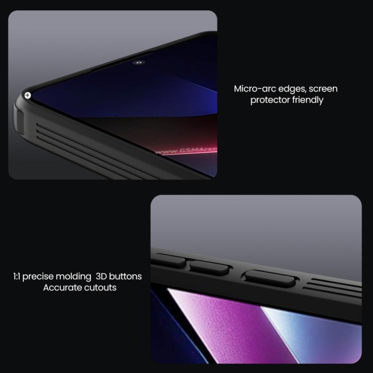 For Xiaomi Poco X7 Pro NILLKIN CamShield Pro Magnetic PC Phone Case(Black) - free shipping - PMc TechLife - Order now!