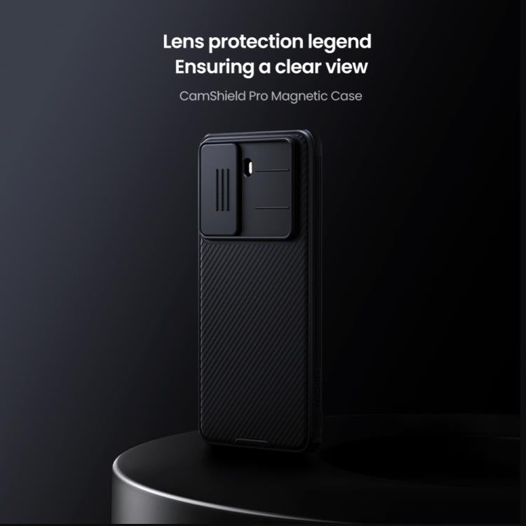 For Xiaomi Poco X7 Pro NILLKIN CamShield Pro Magnetic PC Phone Case(Black) - free shipping - PMc TechLife - Order now!