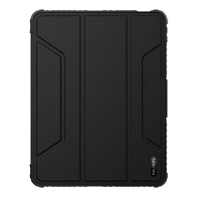 For iPad Air 11 2024 / 2025 NILLKIN Bumper Pro Folding Style Tablet Leather Case(Black)